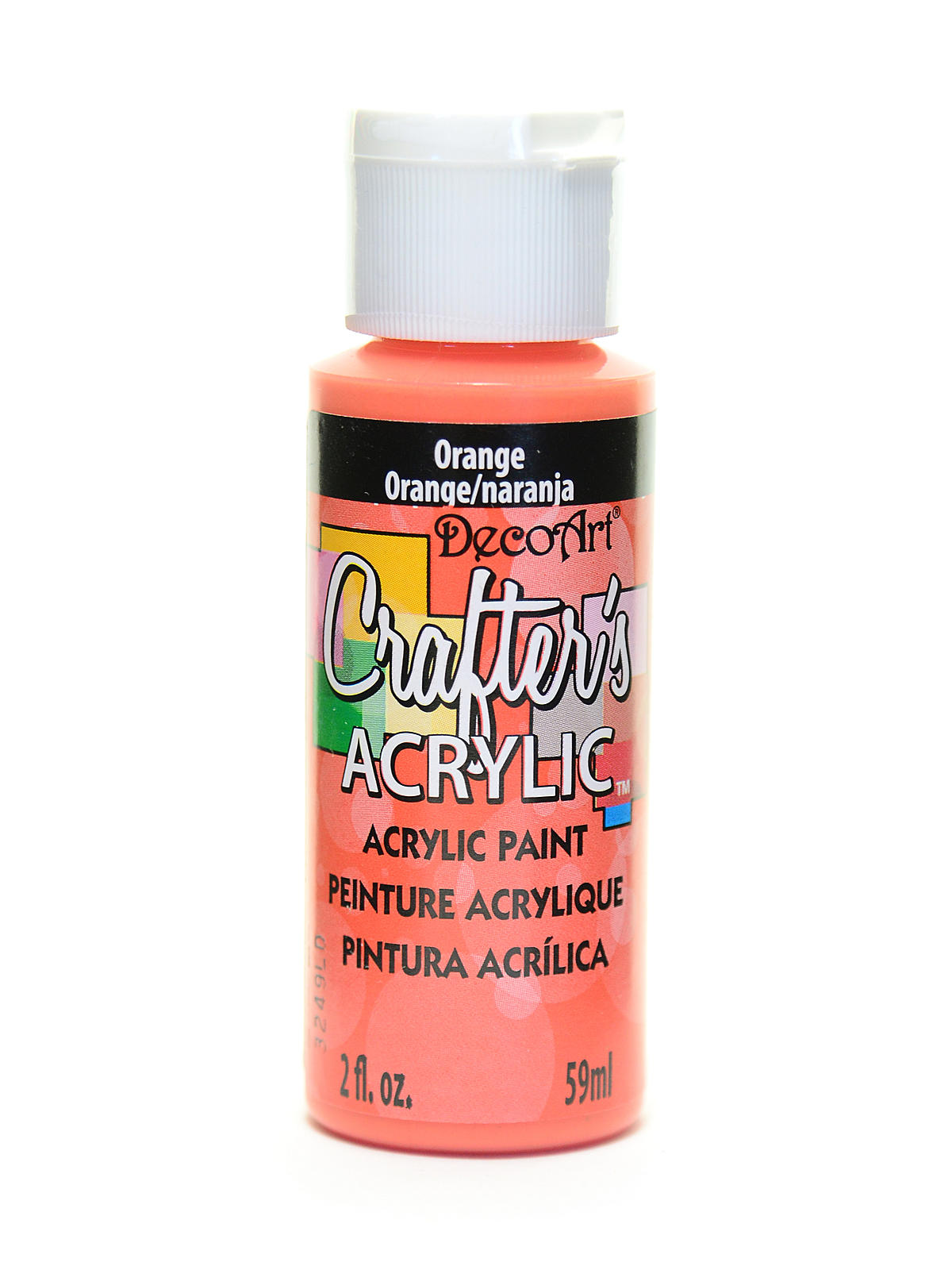 2Oz Orange Crafter Acrylic Paint Arts & Crafts AD-18964_1018cb2f-c9ce-42a3-a684-3234a251b810