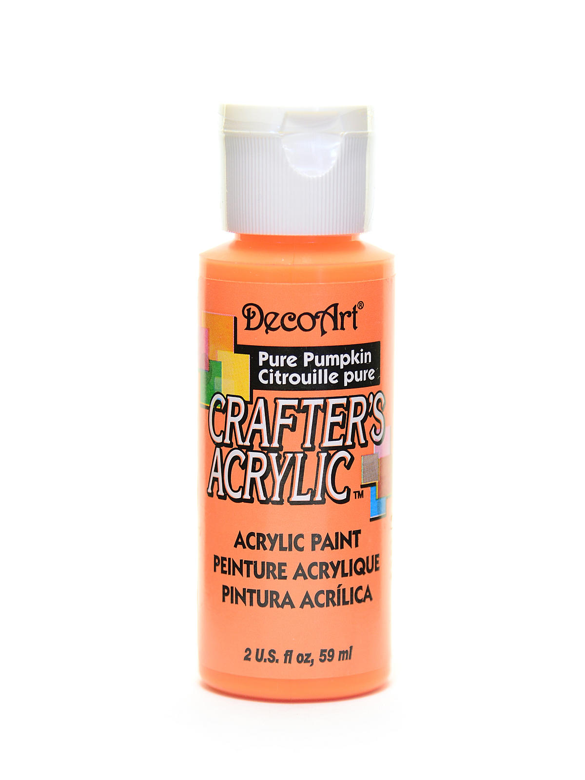 2Oz Pure Pumpkin Crafter Acrylic Paint Arts & Crafts AD-18965_d21a131f-e7cf-4183-9d1e-52ff1d4c5a3f