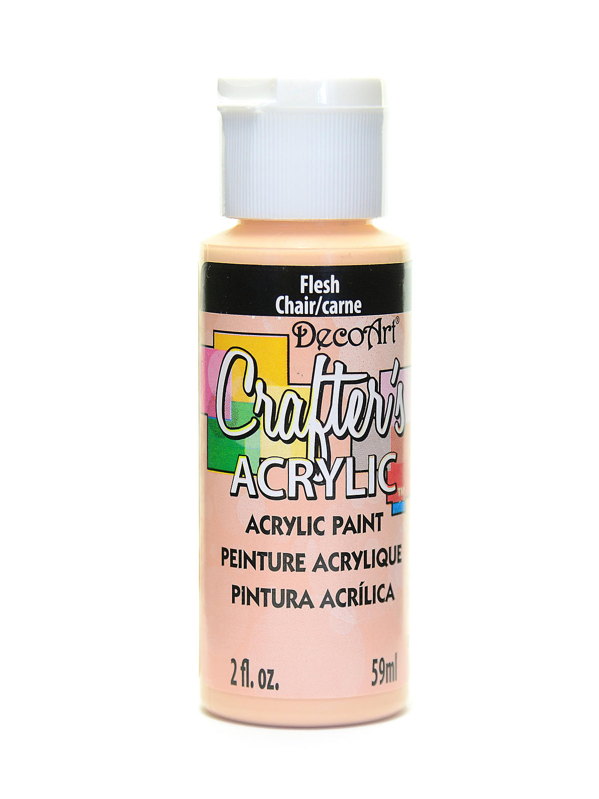 2Oz Flesh Crafter Acrylic Paint Arts & Crafts AD-18966_e7896d8c-8f43-437b-9a8a-98fe9112507b