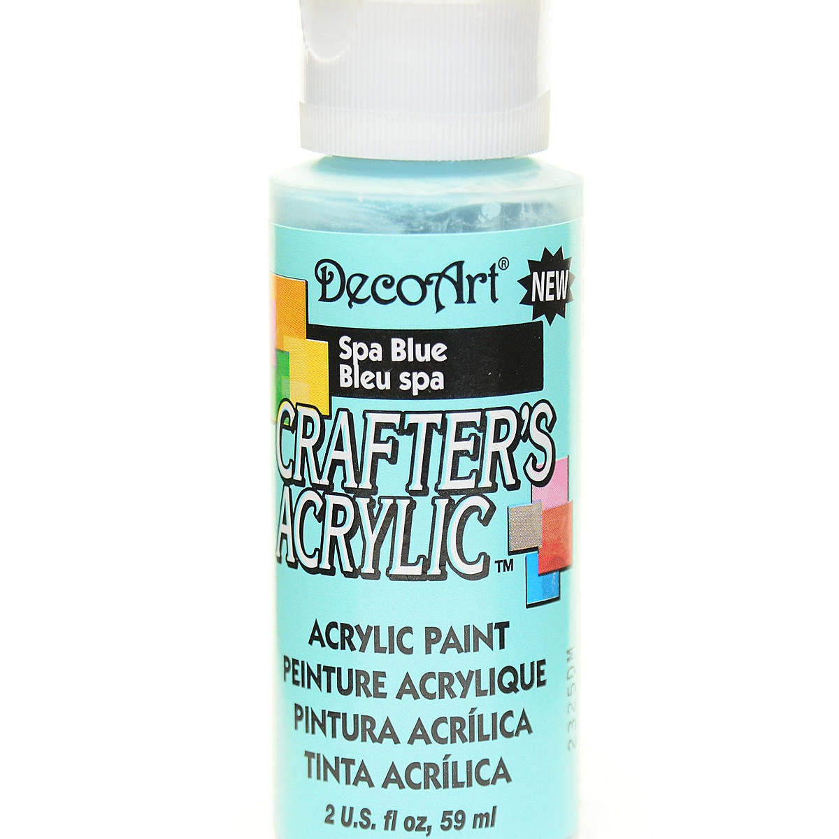 2Oz Spa Blue Crafter Acrylic Paint Arts & Crafts AD-18975_dfb6ea53-146a-42fd-8ed4-3f916d37c3e7