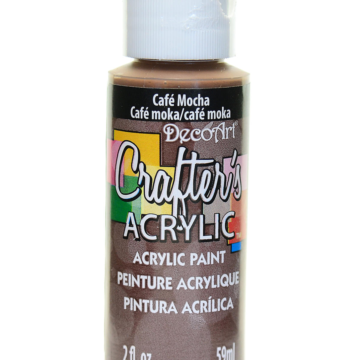 2Oz Cafe Mocha Crafter Acrylic Paint Arts & Crafts AD-18977_399c3372-0095-4b7c-b3dd-b5a9ecb0722e