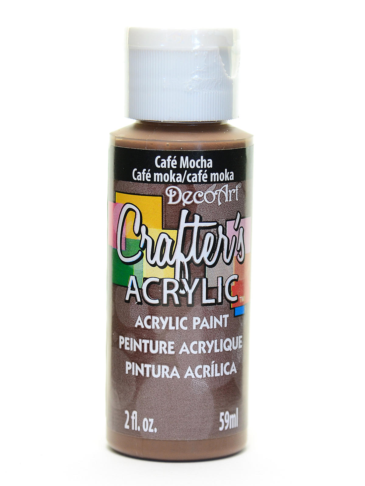 2Oz Cafe Mocha Crafter Acrylic Paint Arts & Crafts AD-18977_399c3372-0095-4b7c-b3dd-b5a9ecb0722e