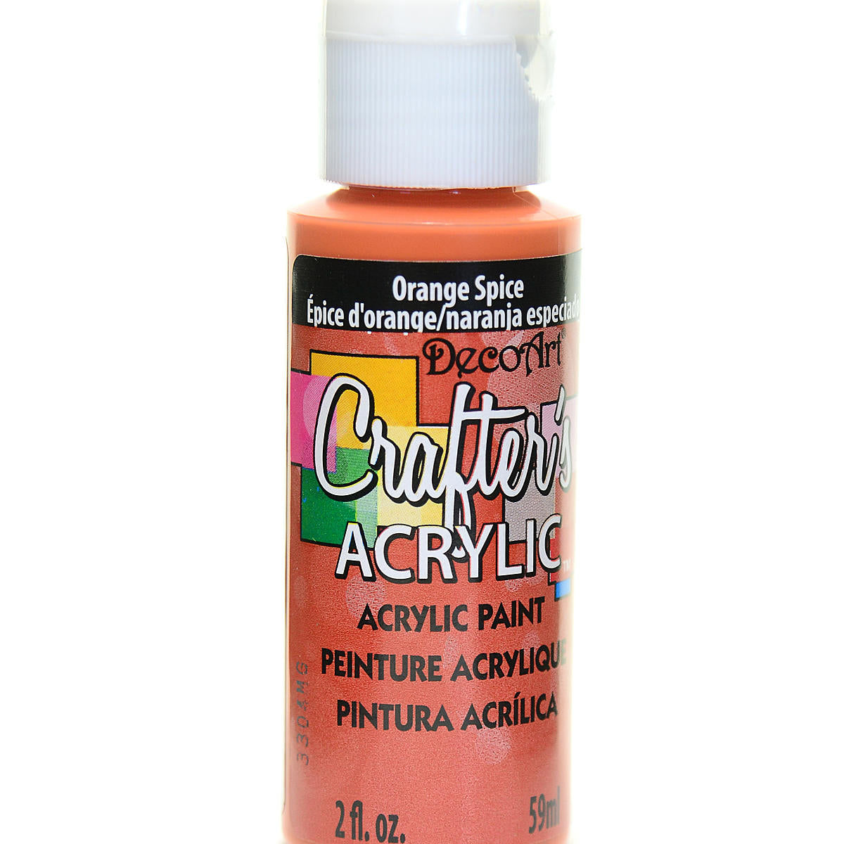 2Oz Orange Spice Crafter Acrylic Paint Arts & Crafts AD-18980_9657bb1d-407a-4fb8-a168-a15cde6c0356