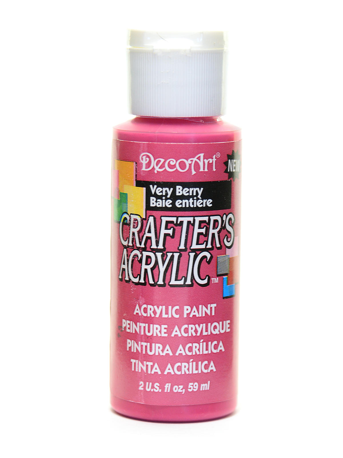 2Oz Very Berry Crafter Acrylic Paint Arts & Crafts AD-18984_b798f1bb-0ade-4b7b-a84e-3fb848320dcf