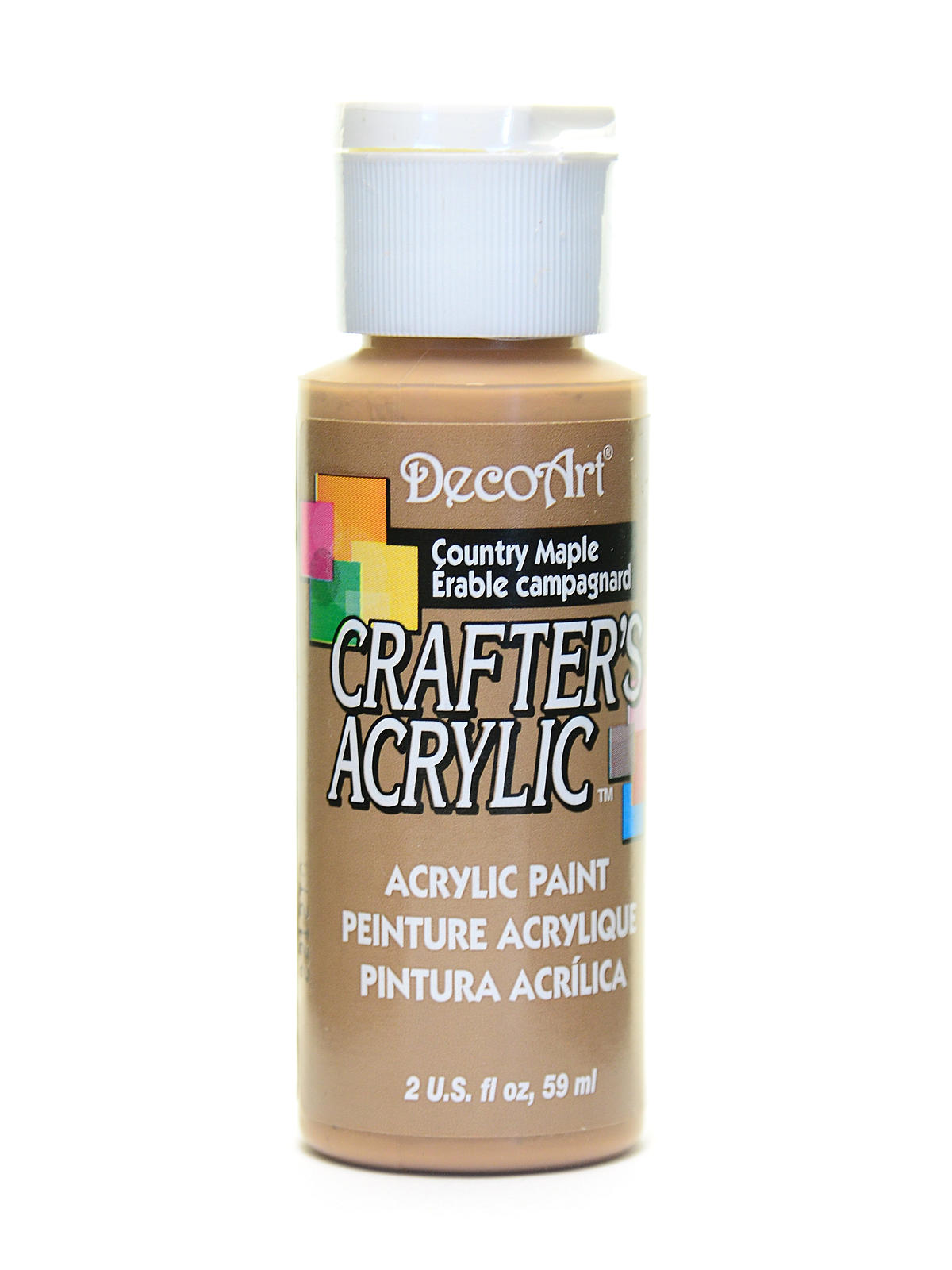2Oz Country Maple Crafter Acrylic Paint Arts & Crafts AD-18993_2a9320a8-4589-466b-ac83-9a6fd8f8d463