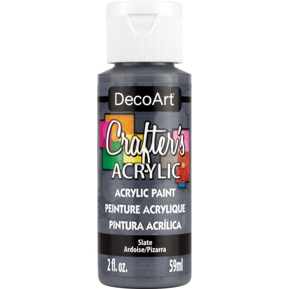 2Oz Slate (New) Crafter Acrylic Paint Arts & Crafts AD-19002_e931c19e-4710-4ae7-83c1-8ffaf720d1ce