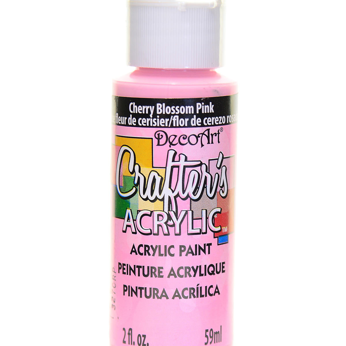 2Oz Chry Blosm Pnk Crafter Acrylic Paint Arts & Crafts AD-19017_504855bf-7853-4e48-b625-bc222ee5d5bd