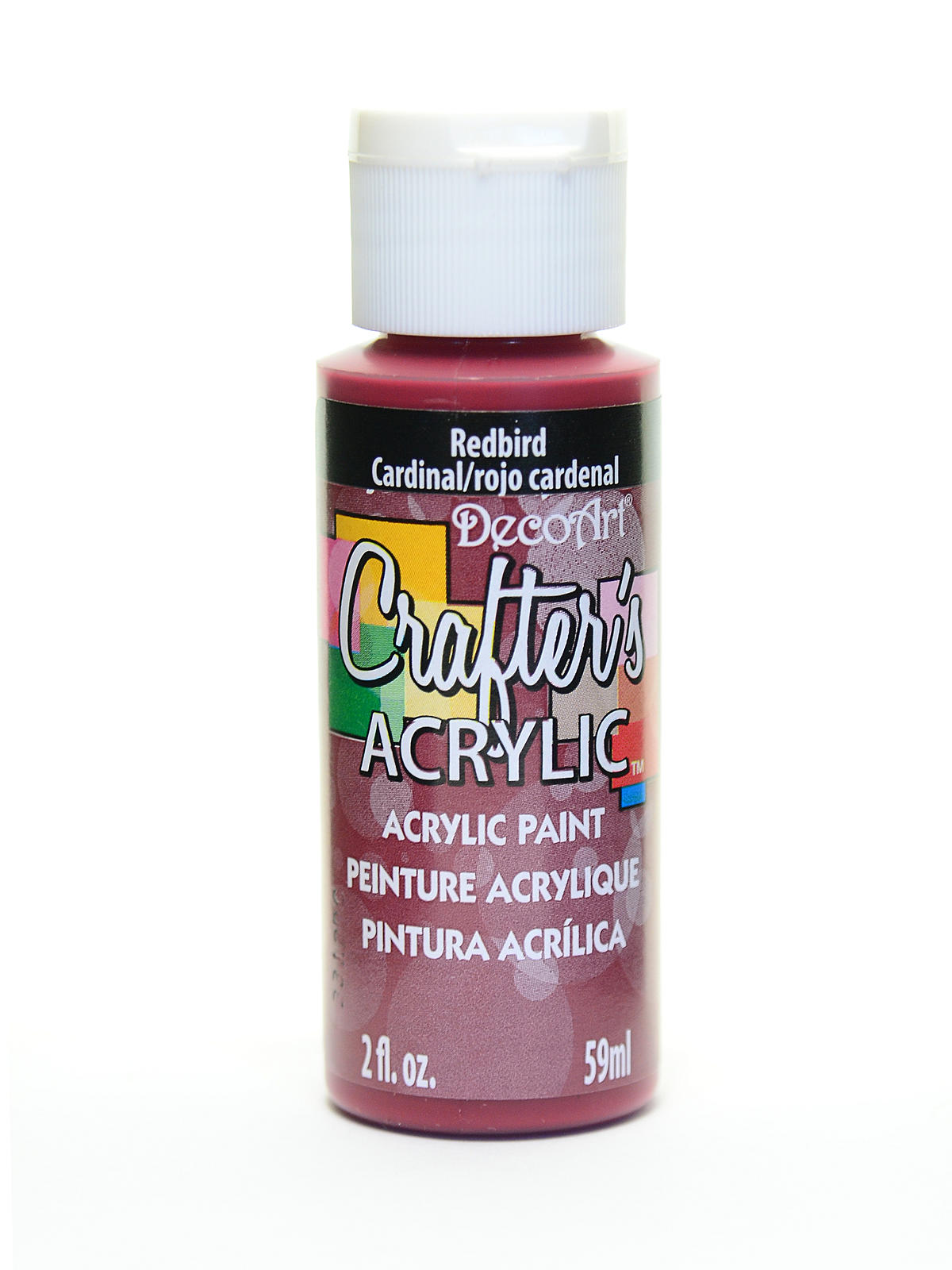 2Oz Redbird Crafter Acrylic Paint Arts & Crafts AD-19041_726f6a81-44ea-4b97-ba12-e1f2b49efaa5