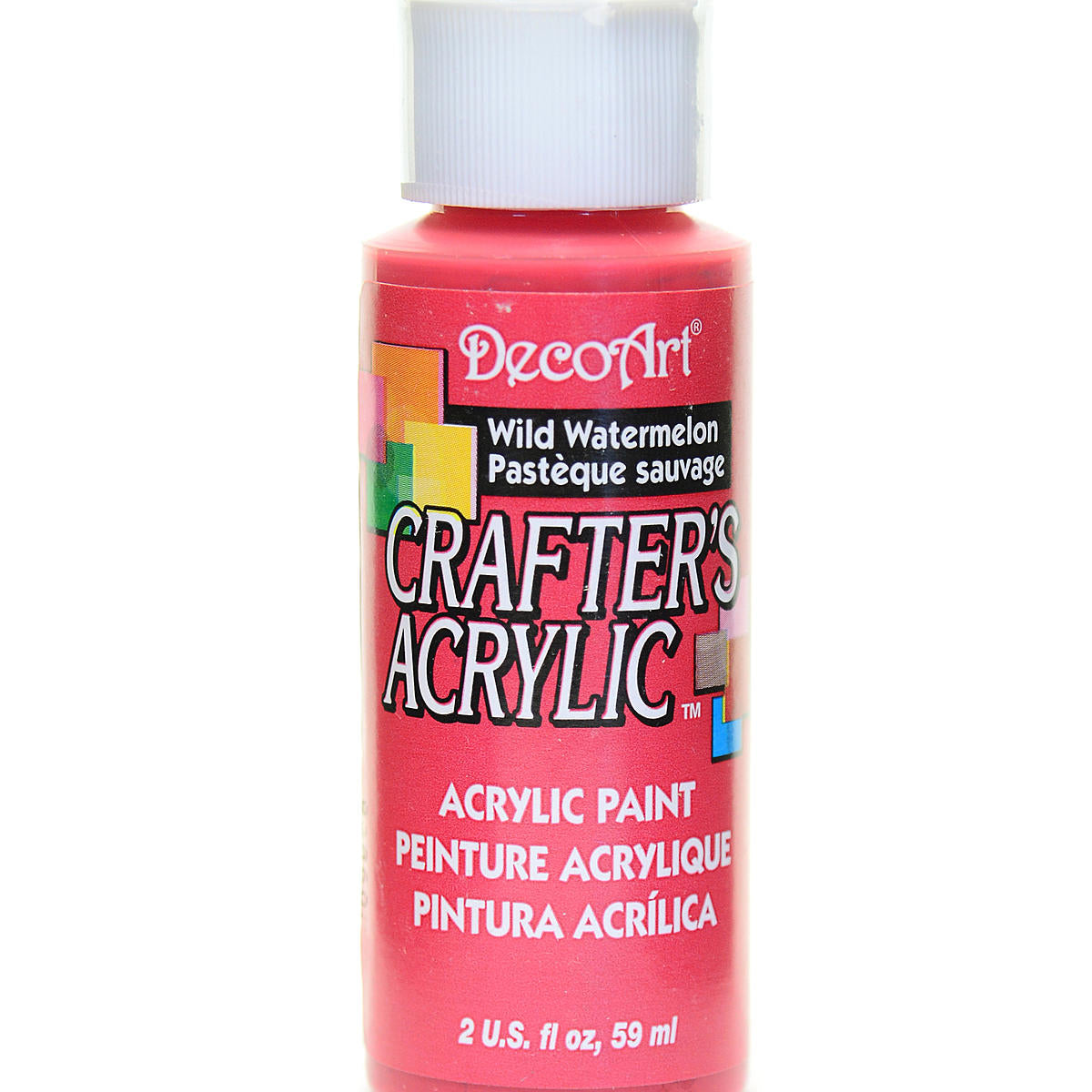 2Oz Wld Watermelon Crafter Acrylic Paint Arts & Crafts AD-19042_48955b54-d12b-4cbd-9959-f51c60d94005