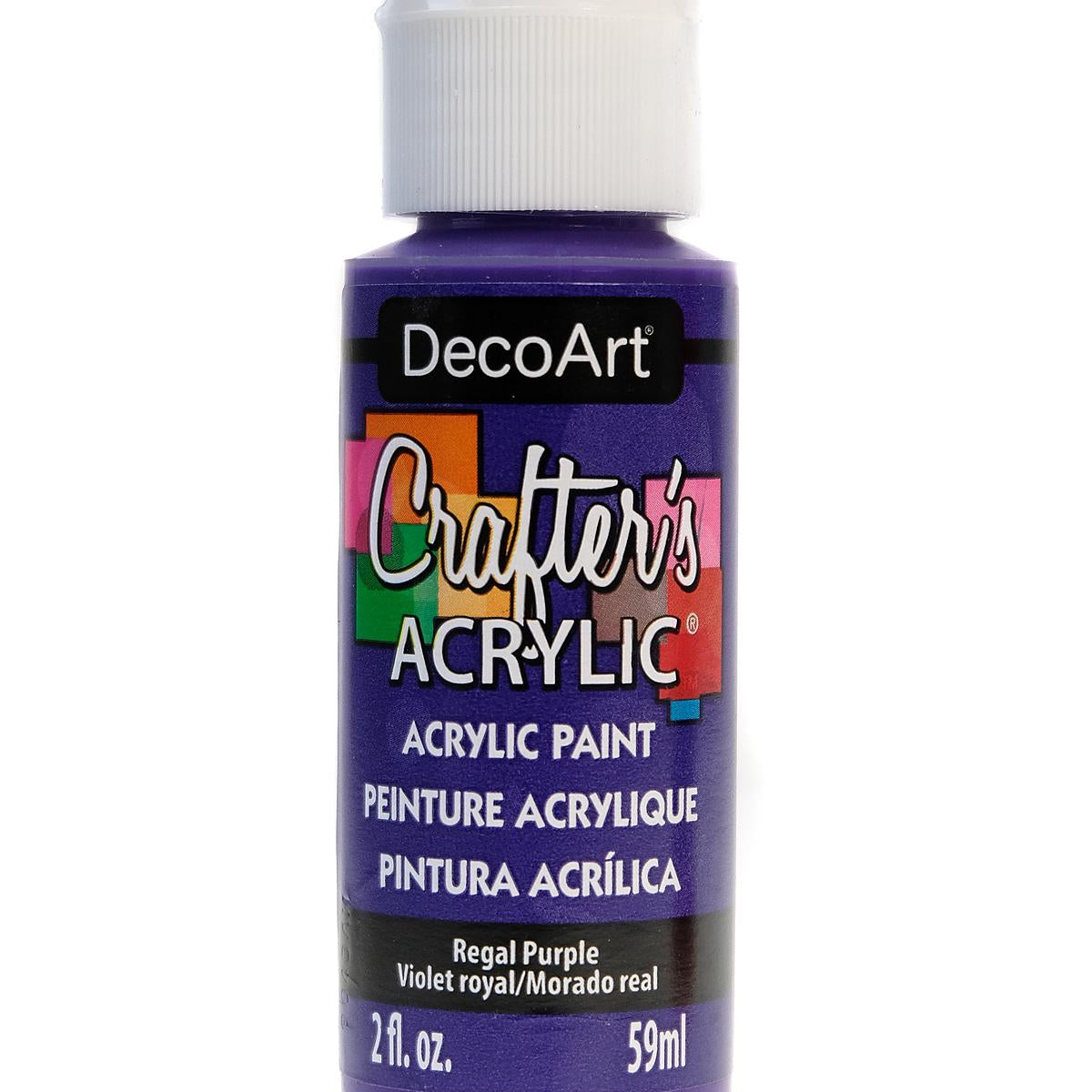 2Oz Regal Purple Crafter Acrylic Paint Arts & Crafts AD-19047_b7661ab7-92d7-4735-9760-1cb91d889800