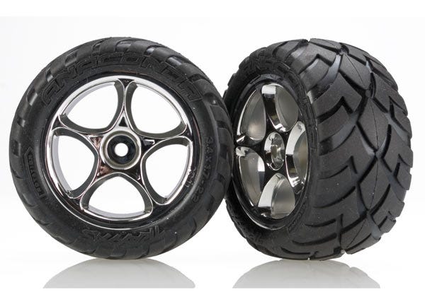 Traxxas 2478R Rear Mounted Anaconda Tires, On Tracer Wheels, Bandit, 192-Pack AD-19694_1fd4328b-b558-41e6-b917-026f131ddedb