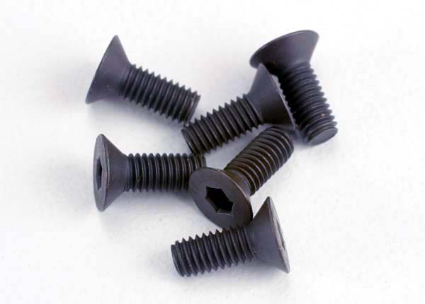 Traxxas 3X8Mm Flathead Screw (6) Tra2550 AD-19700_836ca357-833f-425f-b1ac-7d58e511b499