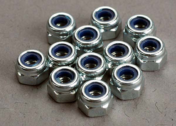 Traxxas 3Mm Nylon Locking Nuts (12) Tra2745 AD-19717_753773c0-05e3-419c-83ab-bf25deb1704d