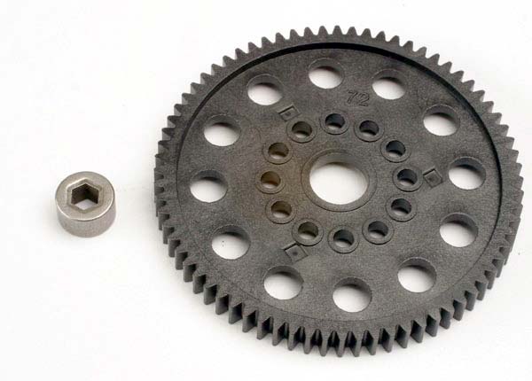 Trx-4472 Traxxas Spur Gear (72-Tooth) (32-Pitch) W/Bushing AD-19812_ecdc05c3-442c-4187-9b26-55c51070ea2e