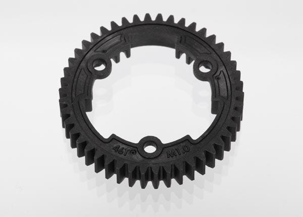 Traxxas 6447 1.0 Metric Pitch Spur Gear, 46-T (6447) AD-19904_b839fd7a-96c1-46b6-883b-df3cae6bfb84