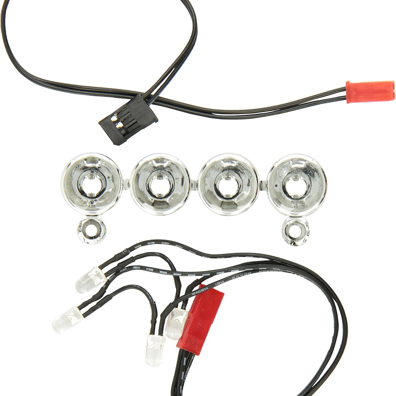 Traxxas 6784 Led Light Bar Chrome, 4 Clear Lights, Stampede 4X4, 174-Pack AD-19924_9b41fb38-9fe5-4304-bf96-b516ece43f32