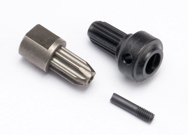 Trx-6888 Traxxas Drive Hub, Center, Rear (1) W. Screw Pin AD-19945_84de7ab9-c3a8-4f43-bb81-fb67ae9dfc25