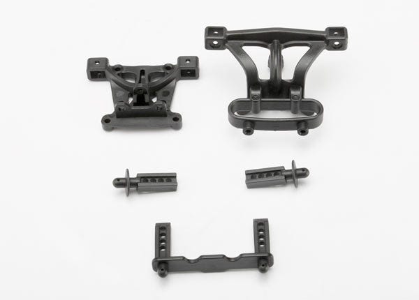 Trx-7015 Traxxas Body Mounts, Front & Rear/ Body Mount Posts, Front & Rear AD-19950_f83cdae9-887f-46d2-95a0-665cec0147c8