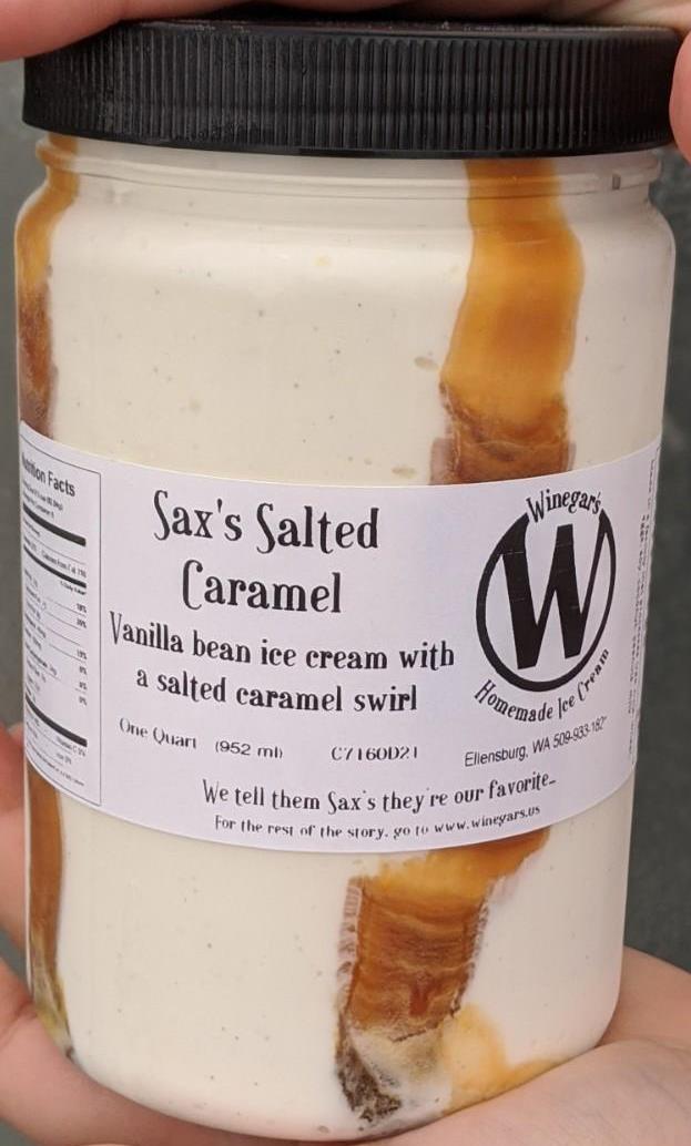 Winegars Ice Cream Quart - Saxss Salted Caramel AD-20036_3c42630b-c5f9-48b2-b148-6f192332b211