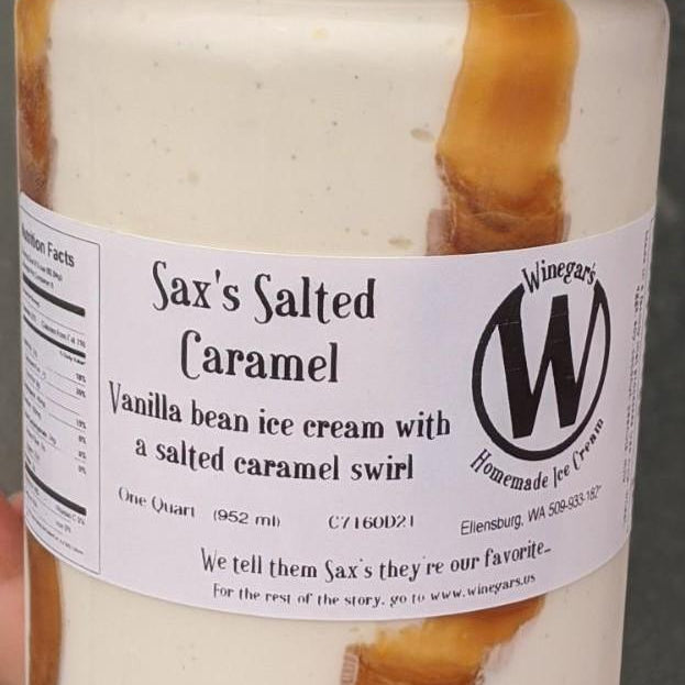 Winegars Ice Cream Quart - Saxss Salted Caramel AD-20036_3c42630b-c5f9-48b2-b148-6f192332b211
