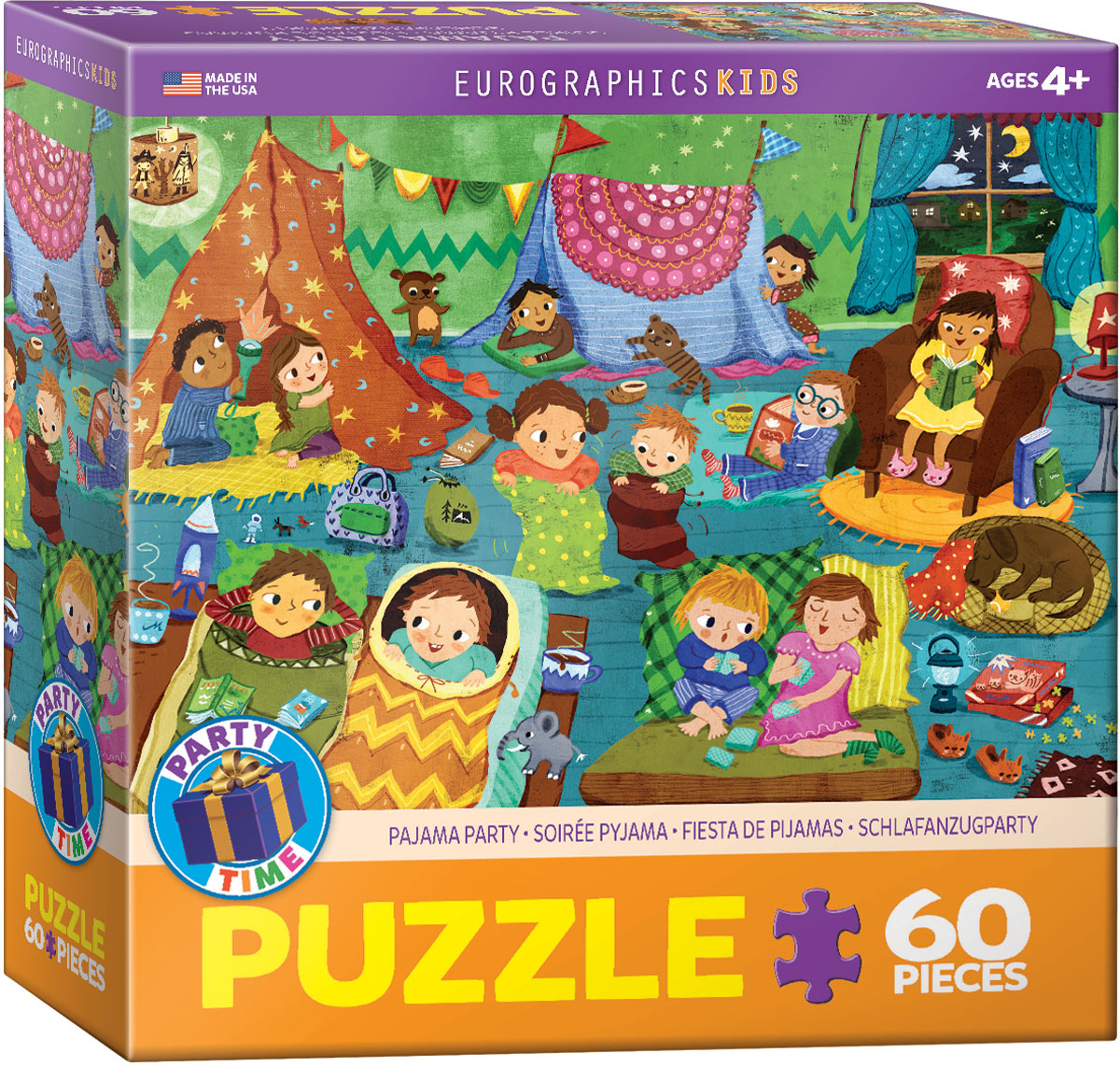 Pajama Party 60 Piece Puzzle AD-20067_ae2faf12-0374-4f8f-a8d3-10e6800b7c26