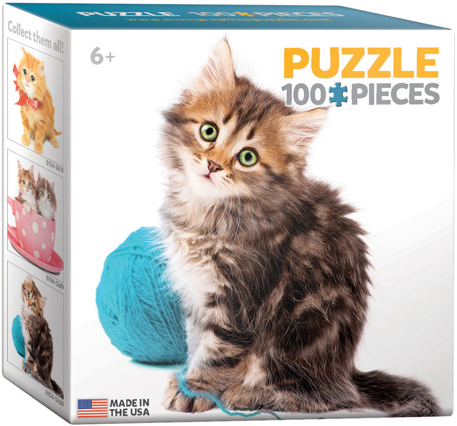 Cat With Wool 100 Piece Puzzle AD-20071_9b8ff793-e044-4487-8854-3e4b51b6db25