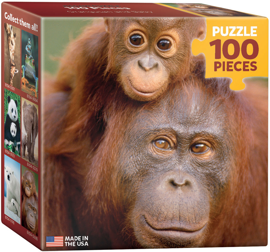 Orangutan & Baby 100 Piece Puzzle AD-20075_cede9b53-adb8-452a-99b1-76d5853a6893