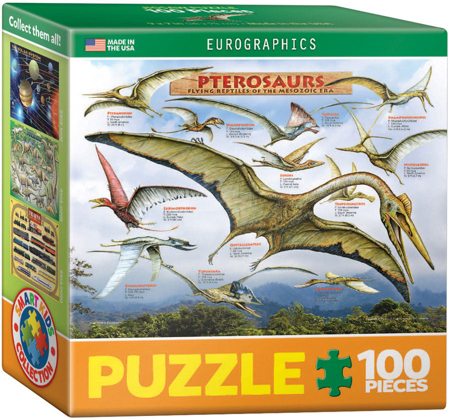 Pterosaurs 100 Piece Puzzle AD-20077_03c15a1f-4e46-45e6-adec-f161b0ff7054