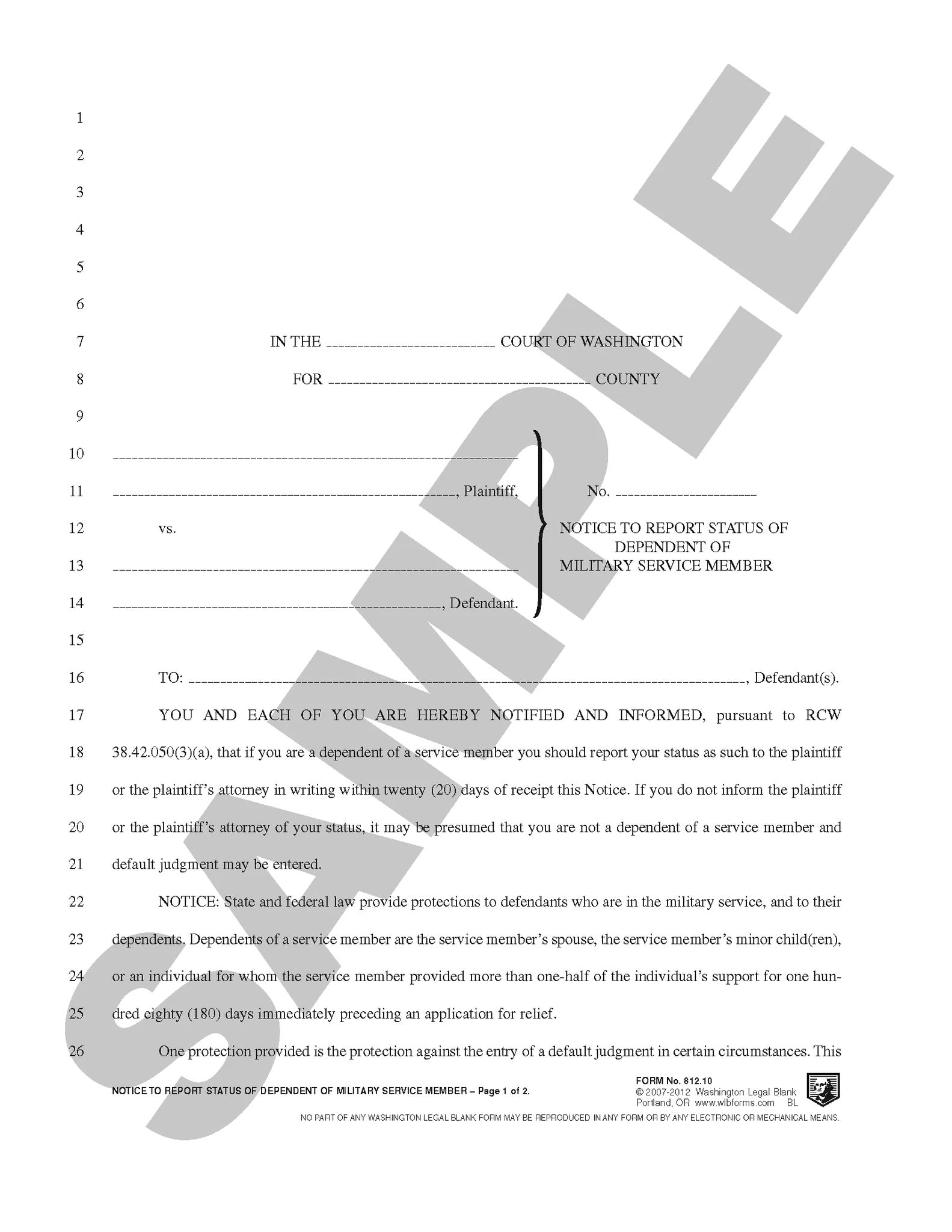 812.10 Notice To Report Statusof Dependent Miltary Service Member 82 AD-20233_40c99feb-35fc-48ea-957e-3e5967a4bd7b