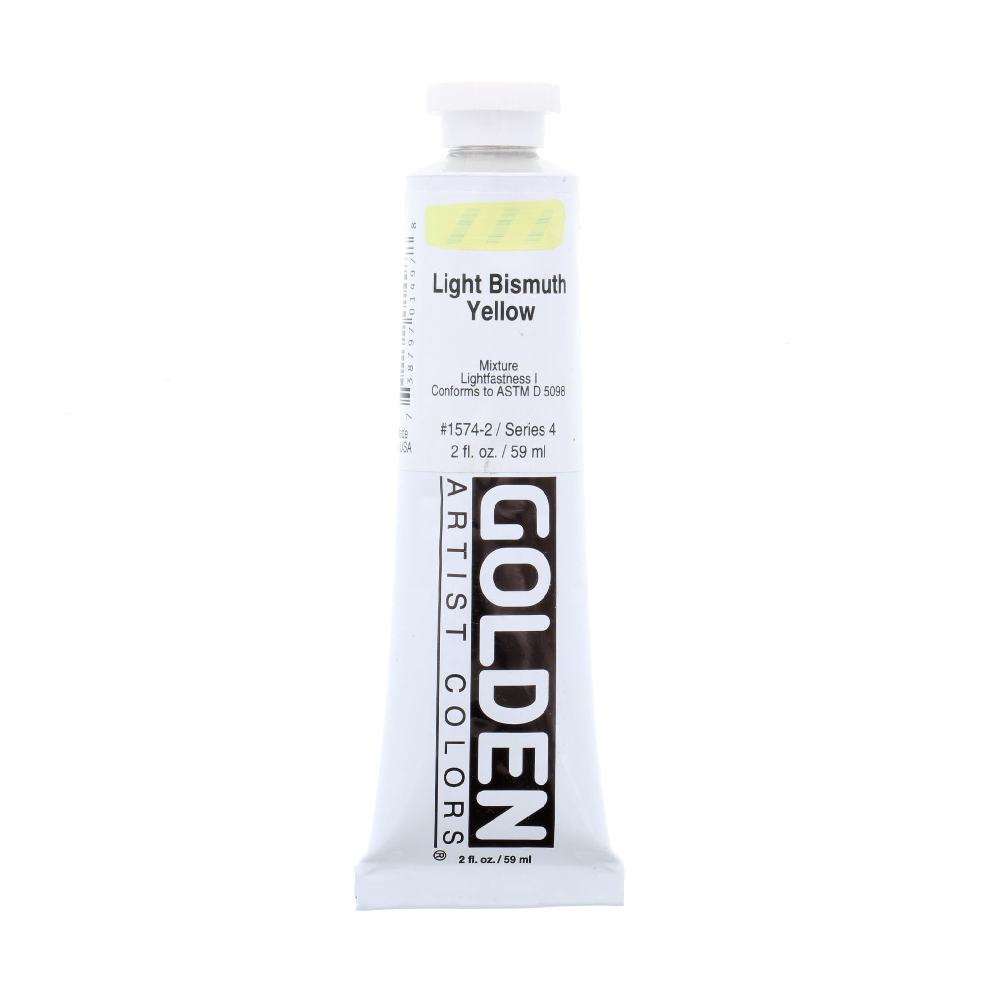 Hb Acrylic Paint Light Bism Yellow Ow 2Oz Arts & Crafts CW-10050_54e1a5bc-3d40-4d8d-902a-c57b9379faaa