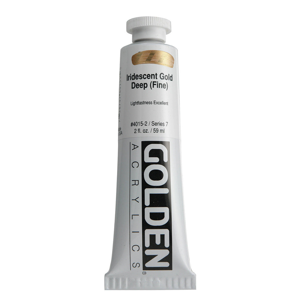 Irid Acrylic Paint Gold Deep Fine 2Oz Arts & Crafts CW-10055_51c7ed36-9c7c-401b-ad18-441c9ba2da47