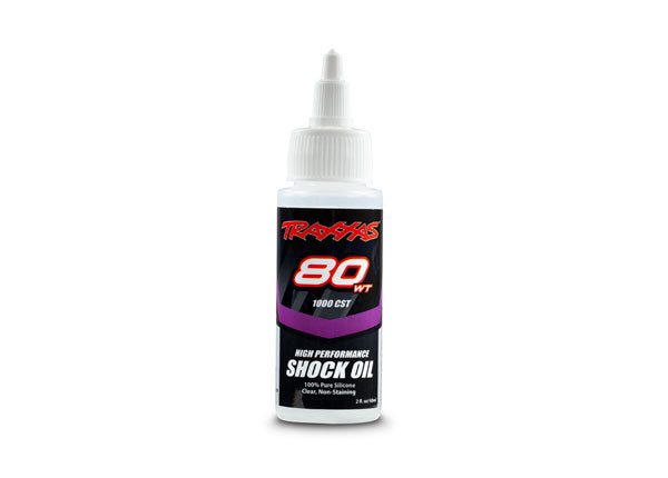 Trx-5037 Traxxas Shock Oil (80 Wt, 1,000 Cst, 60Cc) (Silicone) CW-10096