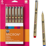 01 Micron Pen Set 6Pc CW-10114