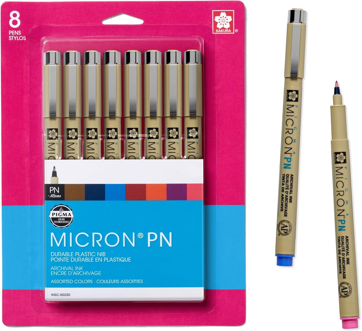 8Pc Pigma Micron Pen Set CW-10120