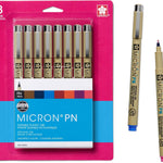 8Pc Pigma Micron Pen Set CW-10120