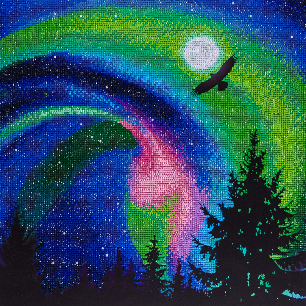 Aurora Eagle Diamond Art CW-10405