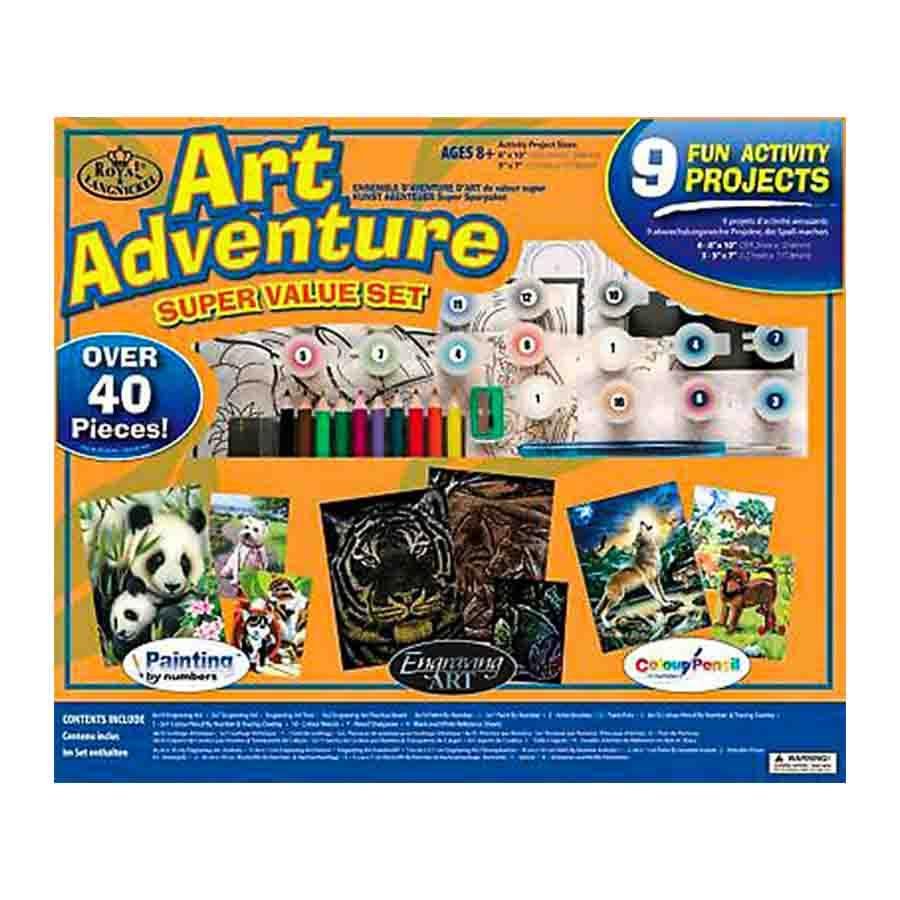 Art Adventure Set 104 Arts & Crafts CW-10489