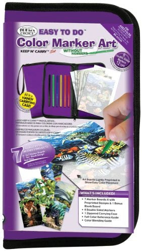Color Marker Art Easy To Do CW-10492