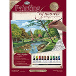 Church By The River Paint By Number Canvas CW-10495