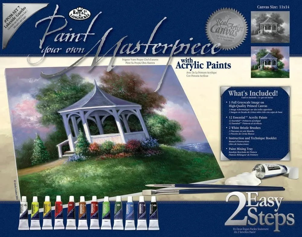 Lakeside Gazebo Paint Your Own Masterpiece CW-10498