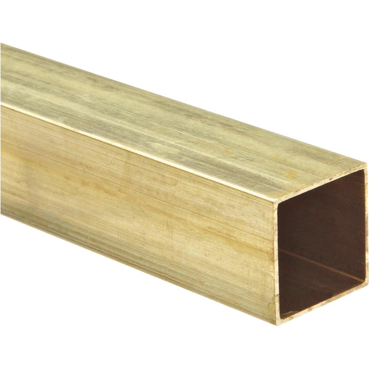 Square Brass Tube 1/8X014X12 CW-10502