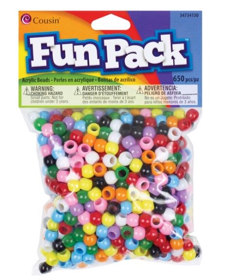 Multi Pony Beads CW-10526