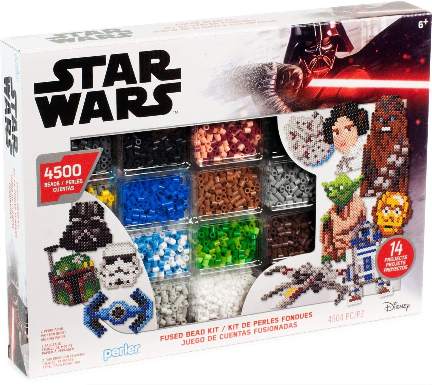 Perler Deluxe Fused Bead Kit-Star Wars CW-10540