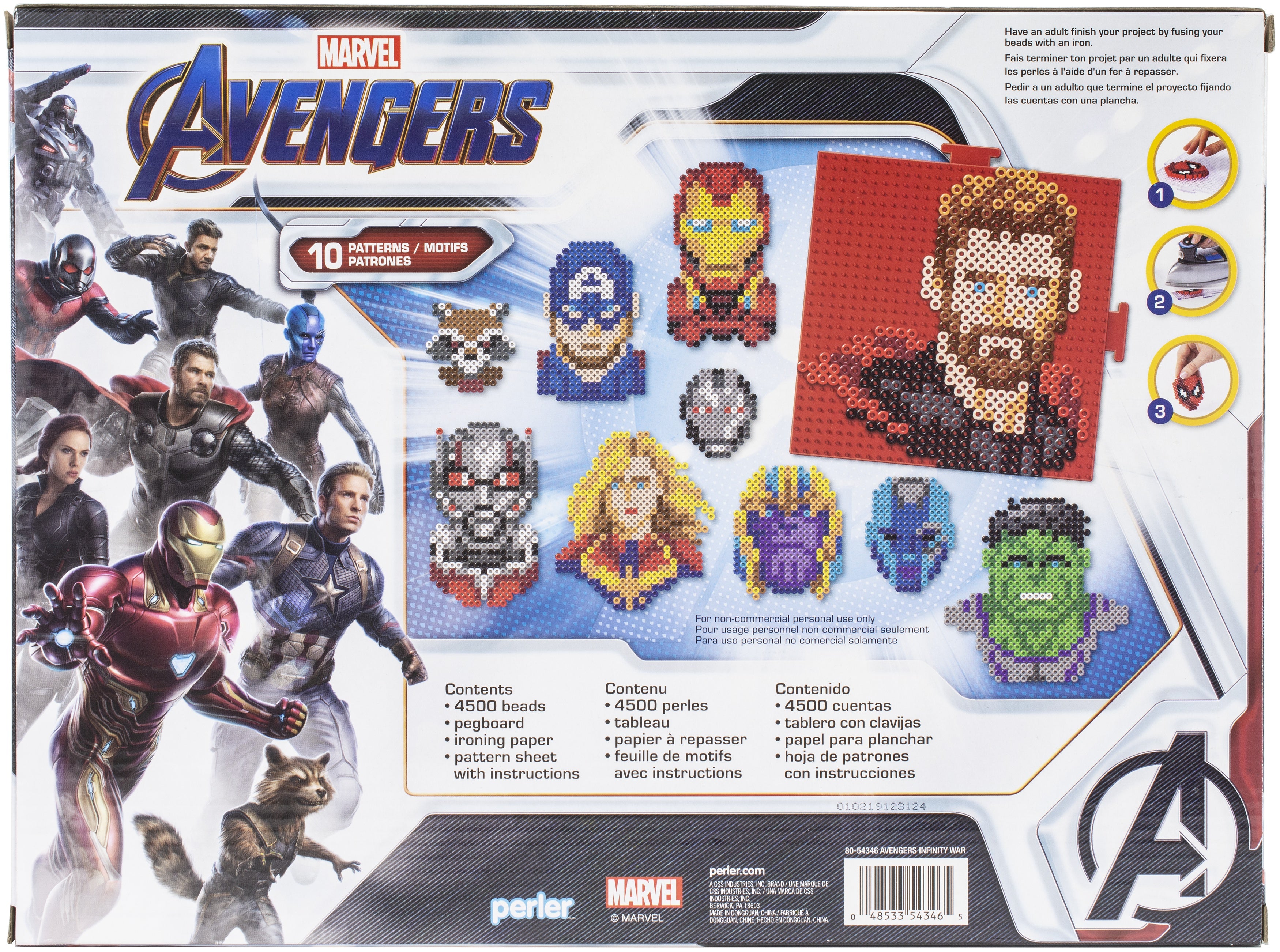 Marvel Avengers Perler Fused CW-10542_1