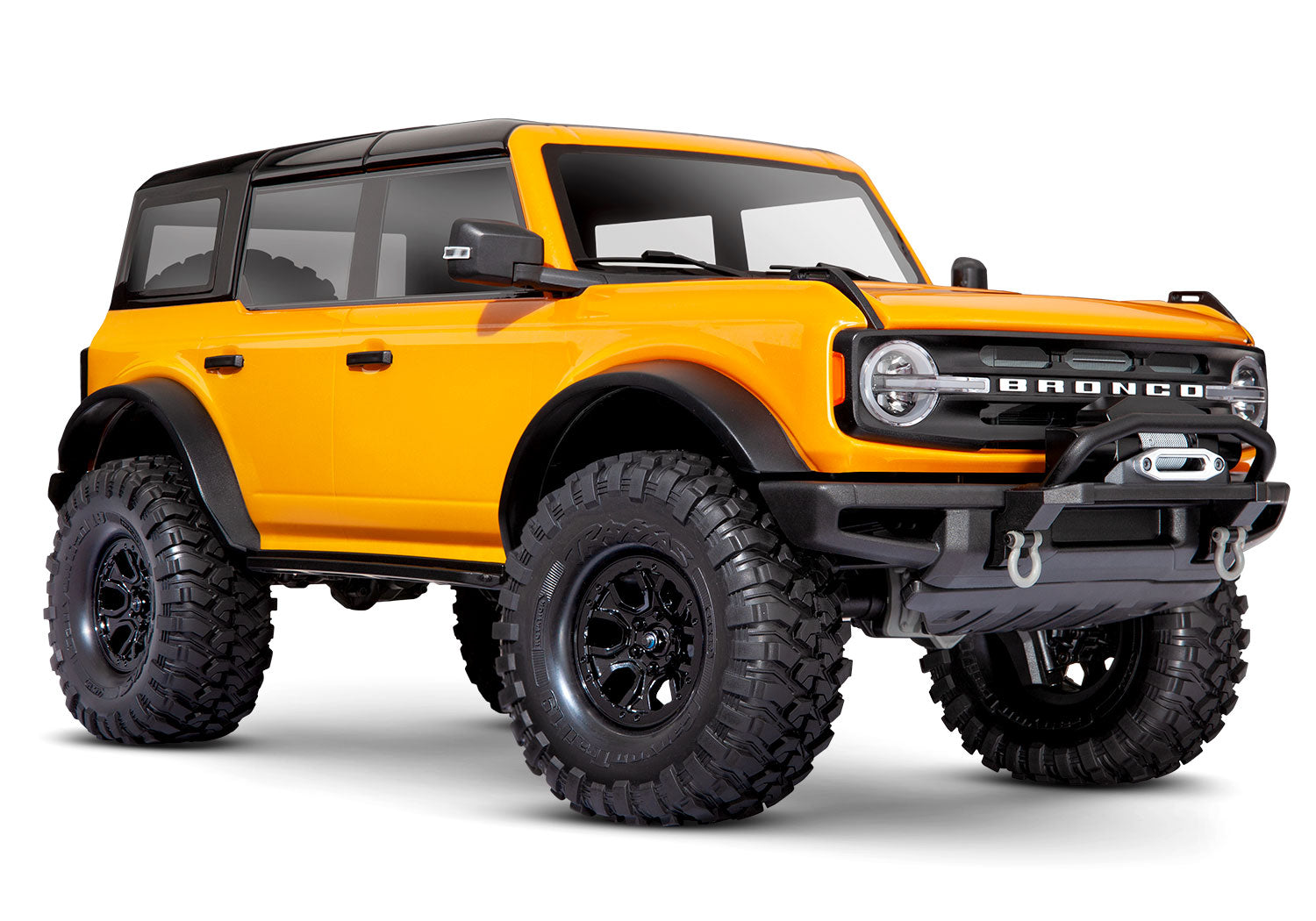 Traxxas TRX-4 2021 Ford Bronco Crawler RC Vehicle (1/10) - Orange (92076-4-Orng) CW-10613