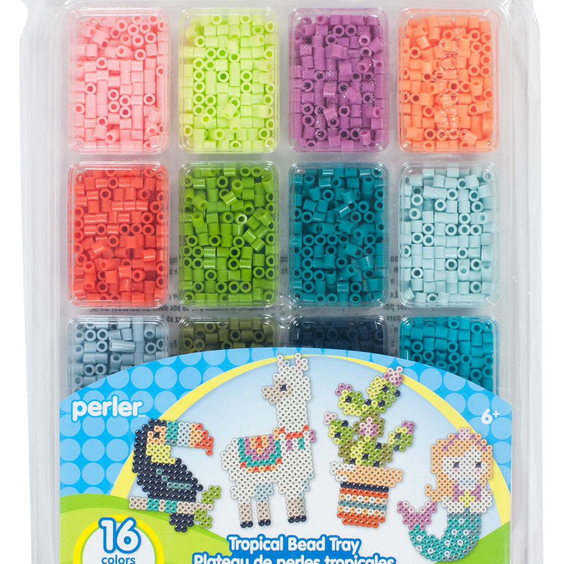 Tropical Perler Bead Tray CW-10623