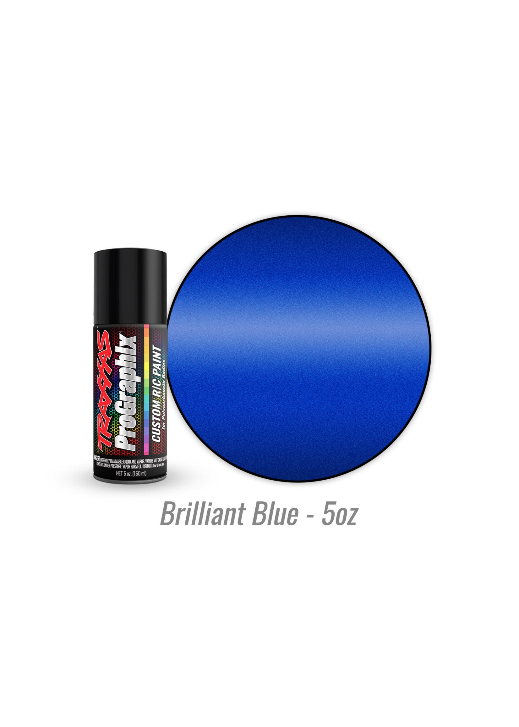 Traxxas Polycarbonate Spray Paint Brilliant Blue 5Oz CW-10848