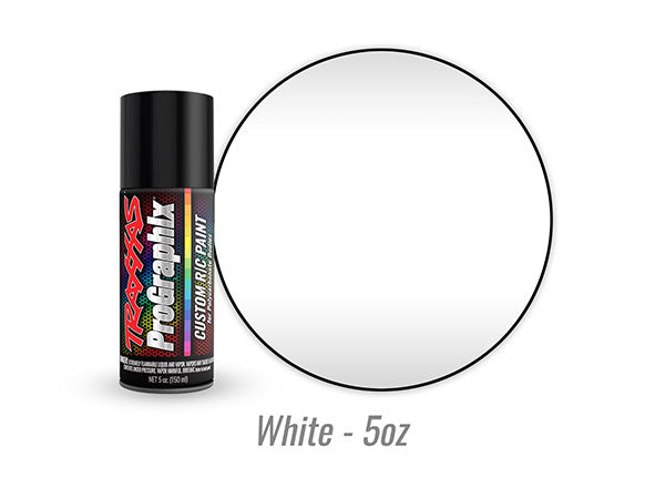 Traxxas R/C Body Paint, Prographix™, White (5Oz Aerosol) CW-10850
