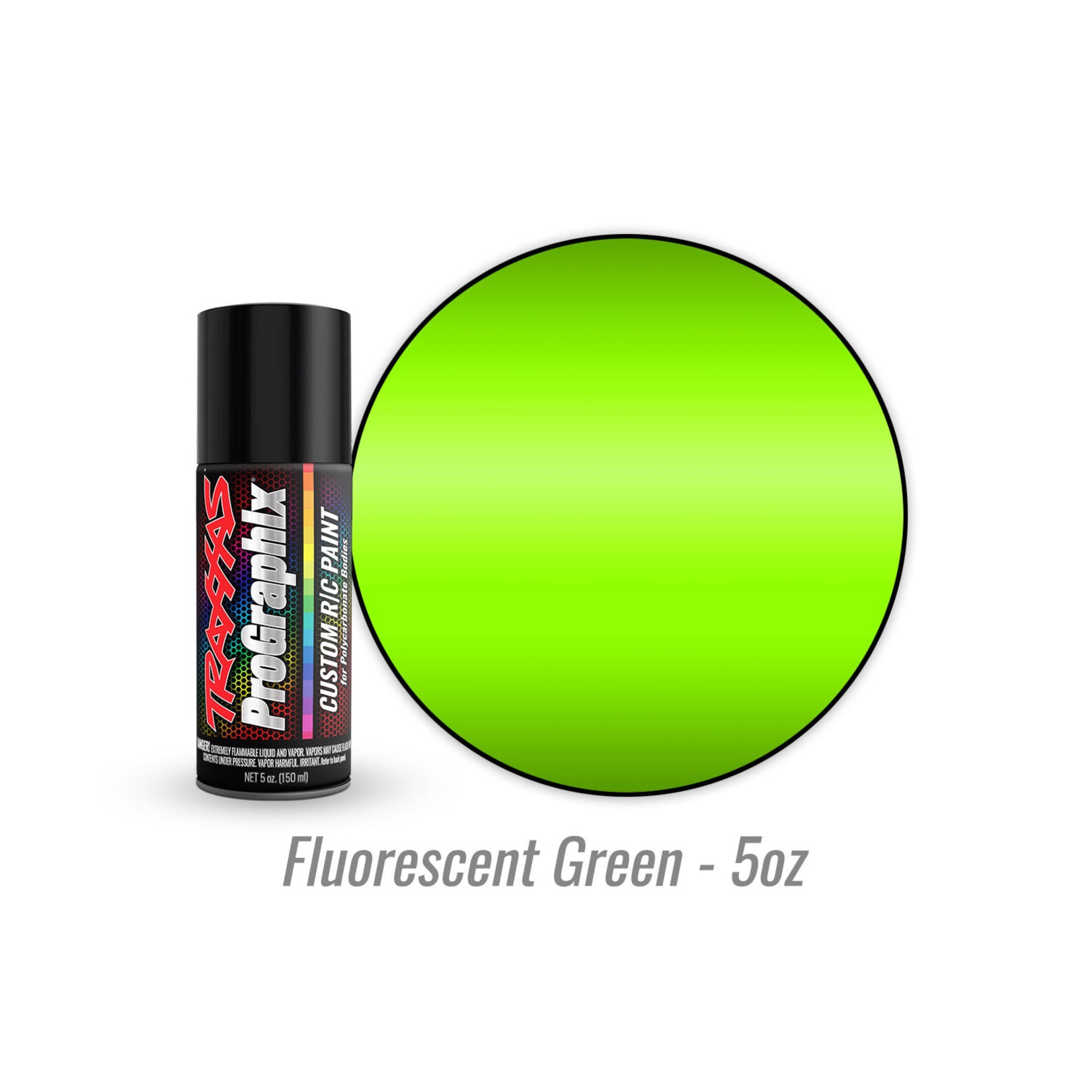 Trx-5062 Traxxas Body Paint, Prographix®, Fluorescent Green (5Oz) CW-10856