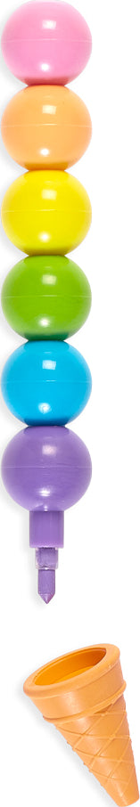 Rainbow Scoops Crayons CW-11101